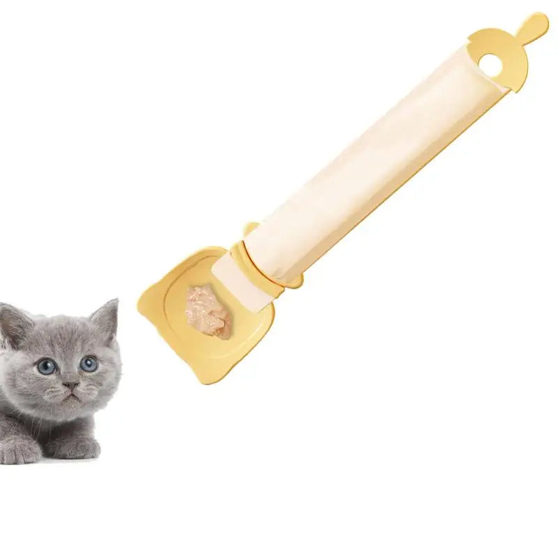 Pawora™ Lickable Cat Treat Squeeze Feeder Spoon