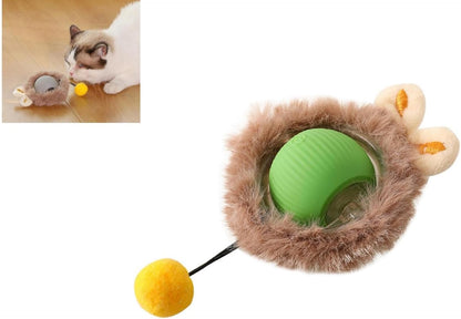 Pawora™ Smart Interactive Rolling Ball Toy – Self-Moving Play Toy for Cats & Dogs