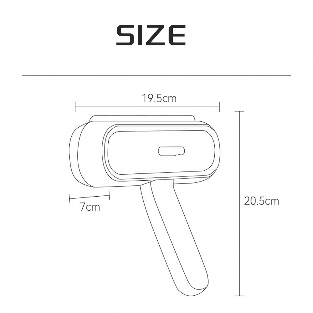 Pawora™ Reusable Pet Hair Remover Roller – Lint & Fur Cleaner for Sofa, Carpet & Clothes