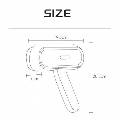 Pawora™ Reusable Pet Hair Remover Roller – Lint & Fur Cleaner for Sofa, Carpet & Clothes