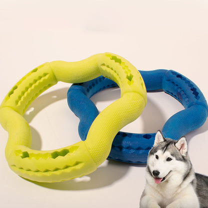 Pawora™ Interactive Chew Ring Toy – Durable Dental Toy for Dogs