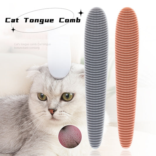 Pawora™ Cat Tongue Grooming Comb – Gentle Massage & Hair Removal Brush