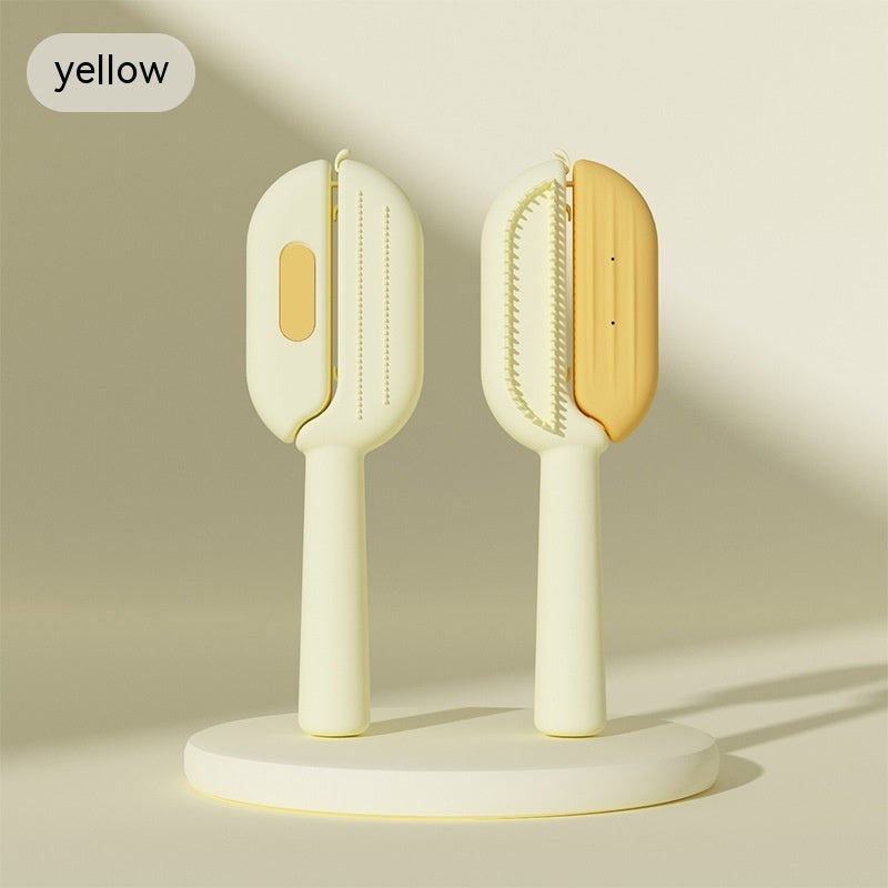 Pawora™ 3-in-1 Caring Pet Grooming Brush – Self-Cleaning & Hair Removal