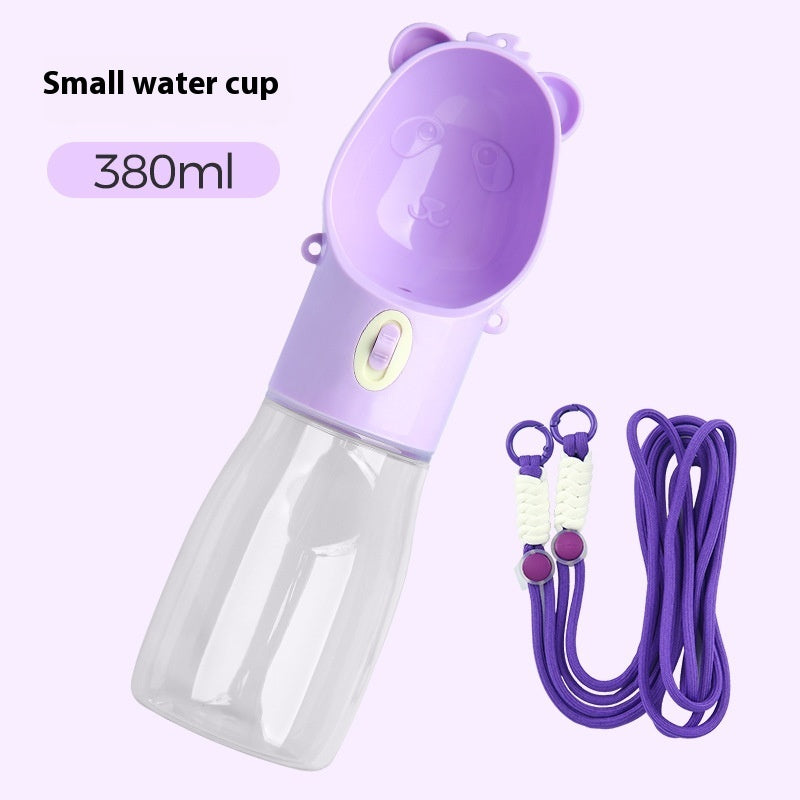 Pawora™ Cute Bear 380ml Premium Pet Travel Water Cup