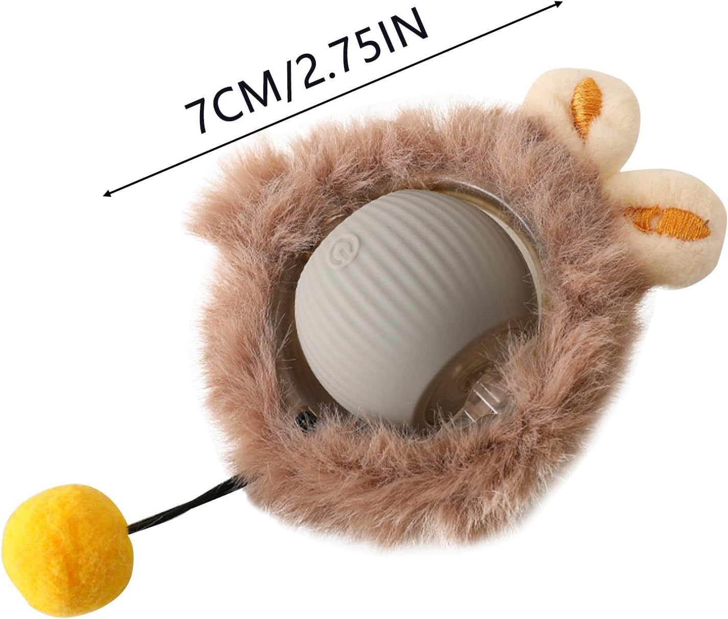 Pawora™ Smart Interactive Rolling Ball Toy – Self-Moving Play Toy for Cats & Dogs