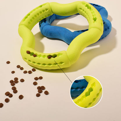 Pawora™ Interactive Chew Ring Toy – Durable Dental Toy for Dogs