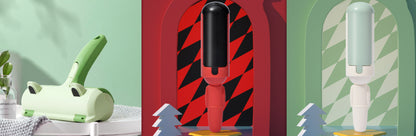 Pawora™ Electrostatic Pet Hair Remover Brush – Reusable Double-Sided Lint & Fur Cleaner