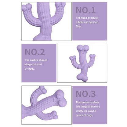 Pawora™ Cactus Chew Toy – Durable Interactive Dog Toy for Boredom Relief