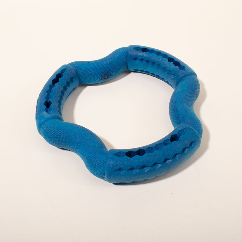 Pawora™ Interactive Chew Ring Toy – Durable Dental Toy for Dogs
