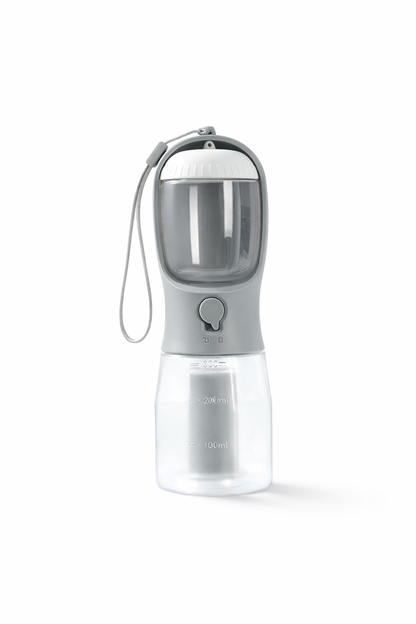Pawora™ 3-in-1 Portable Dog Water Bottle with Food & Waste Bag Dispenser