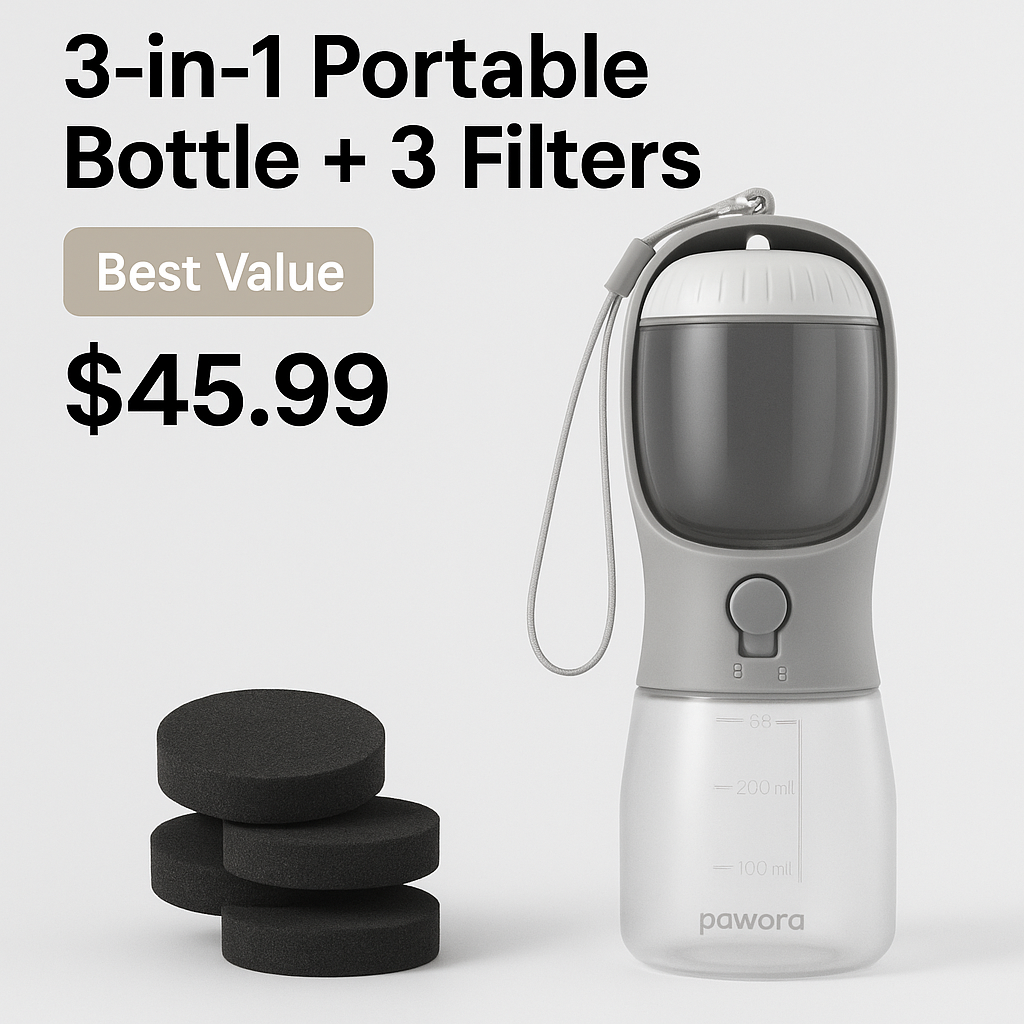 Pawora™ Complete Hydration Set – Gray