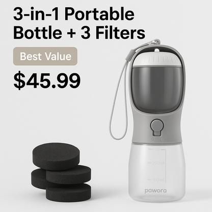 Pawora™ Complete Hydration Set – Gray